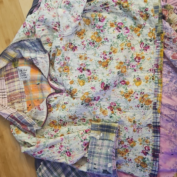 Magnolia Pearl Curated collection Patchwork Reverisble Jacket - Picture 12 of 12